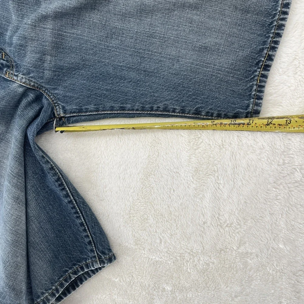 Levis 569‎ Shorts Mens 36 Blue Denim Loose Straight Fit Jorts Baggy Y2K 90s